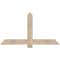 Ekena Millwork Eugene Smooth Timber Gable Bracket, Douglas Fir, 60"W x 32"H x 1 1/2"D x 5 1/2"F, 13/12 Pitch GBW060X32X0206EUG00SDF - alternate 1